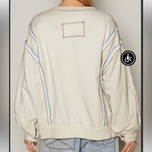 POL French Terry Top - Picture 5 of 5